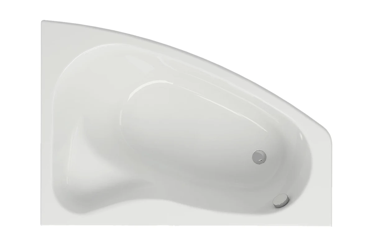 Asymmetric bathtubs