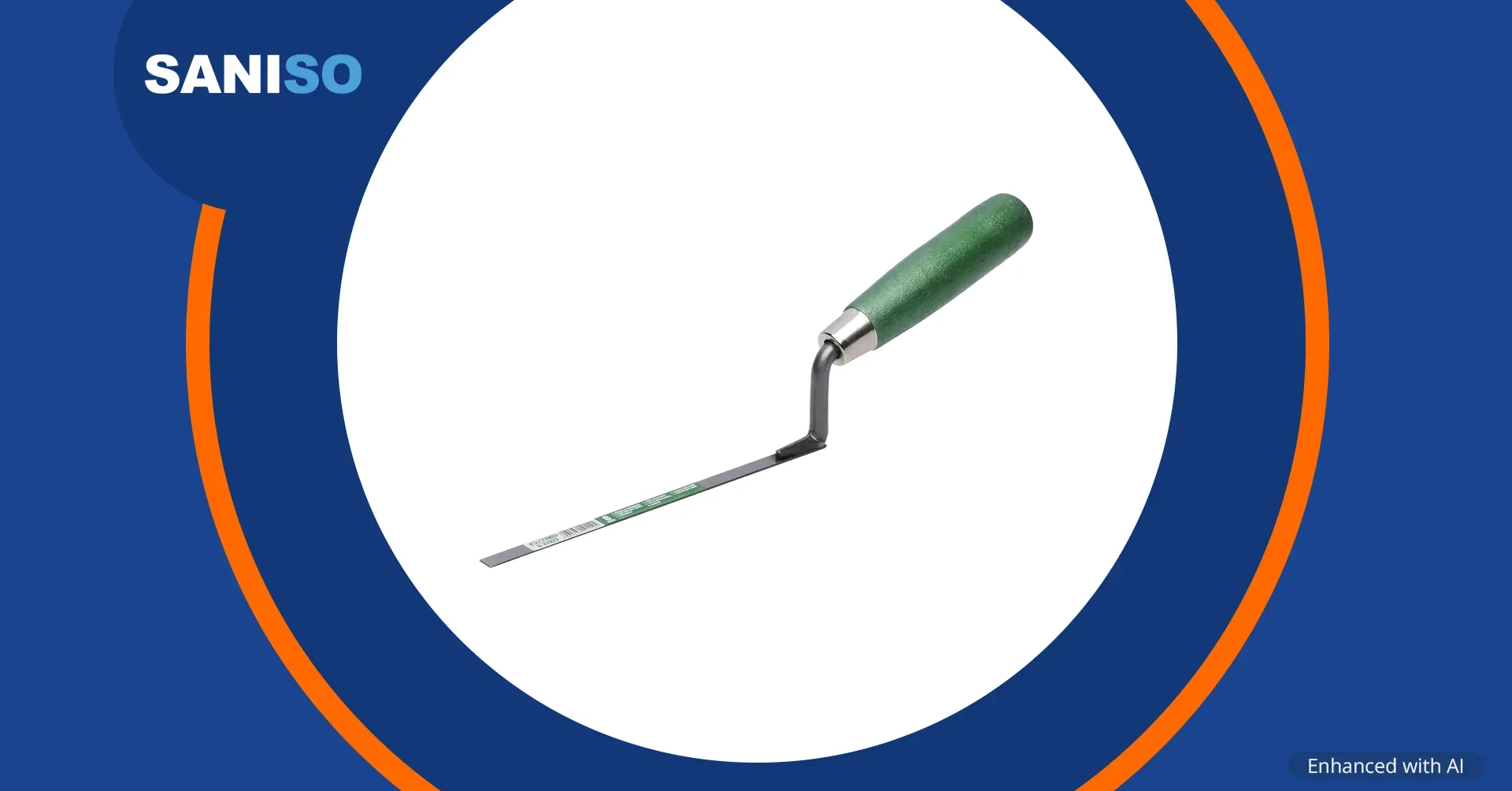Grouting trowel 10 mm STALCO