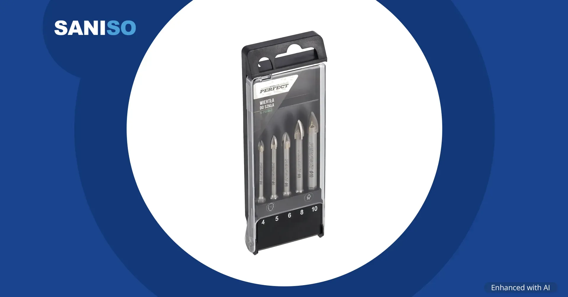 STALCO PERFECT glass drill bit set S-72182