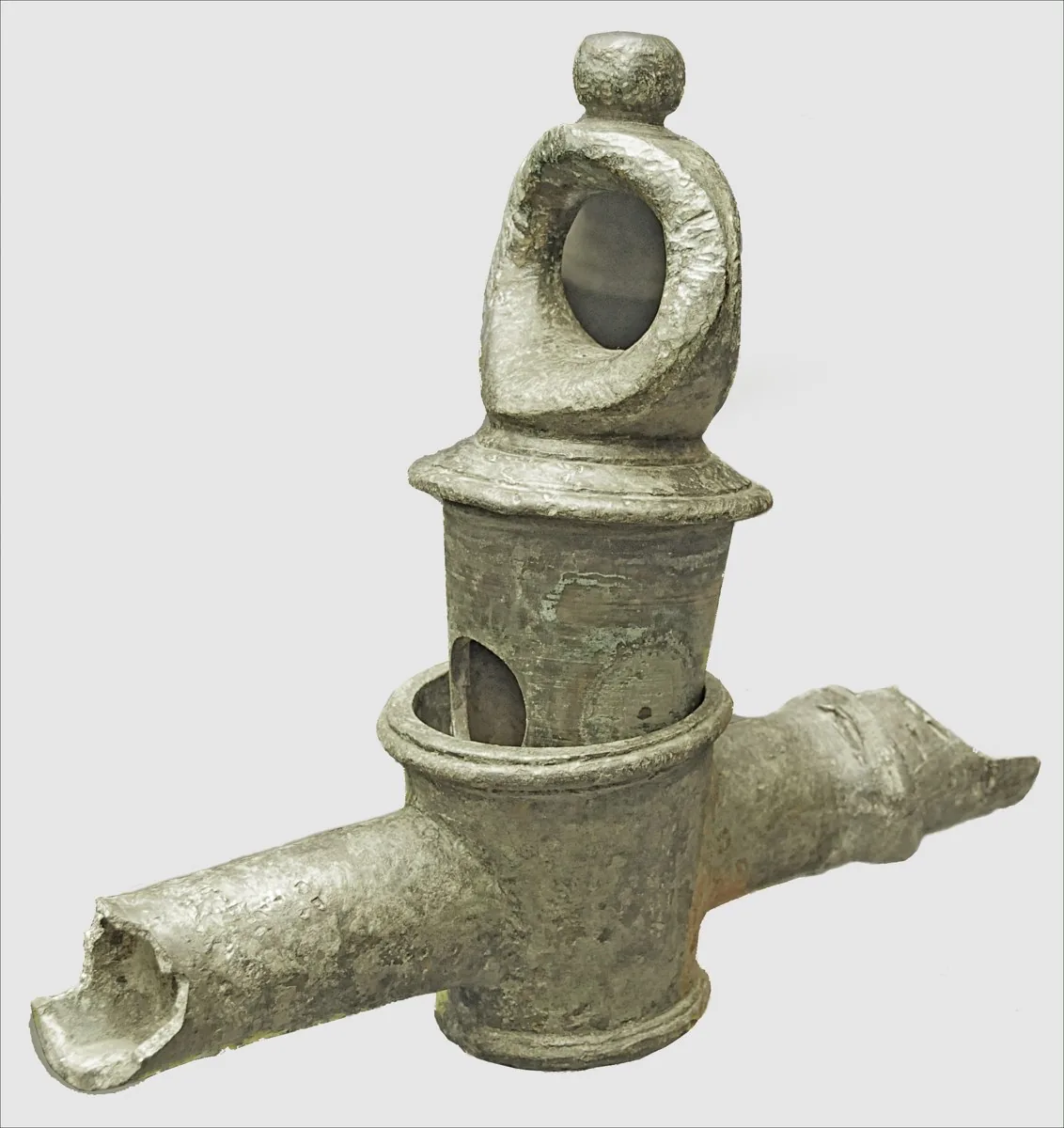 Bronze plug stopcock of the Roman type