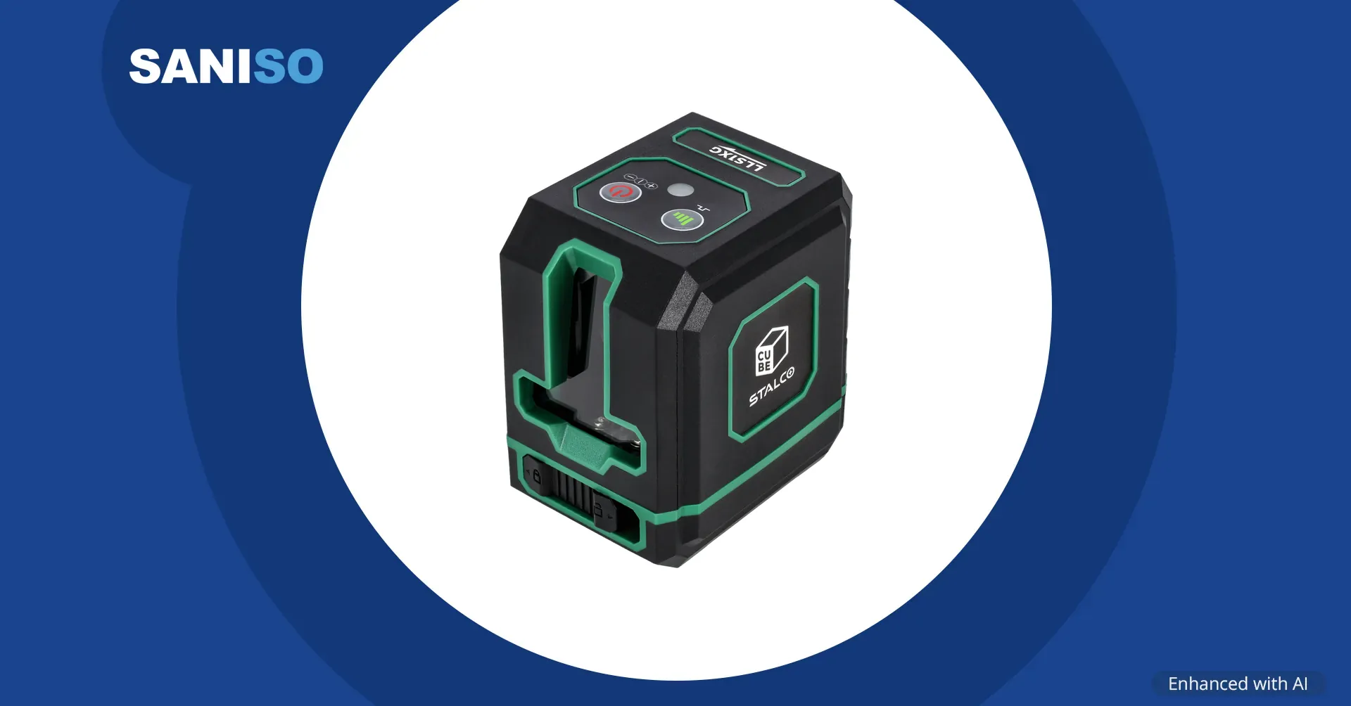 STALCO kruislijnlaser LLS1XG, groen