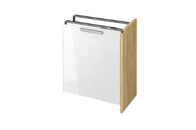Kasten met wasmand