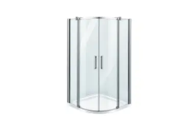Kwartronde douchecabines