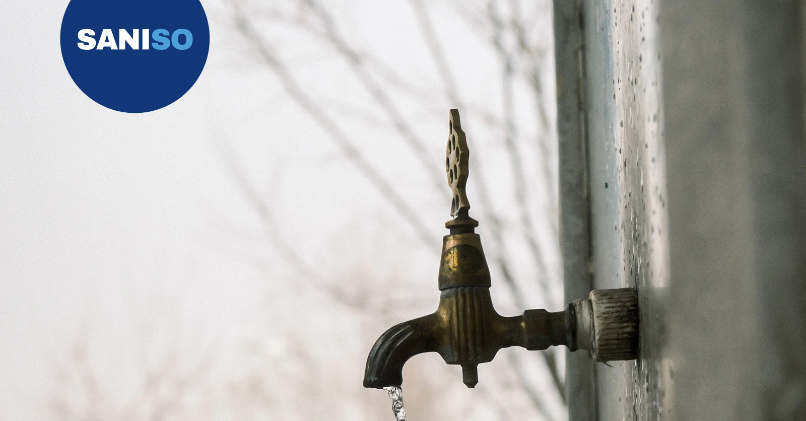 Buitenkraan winterklaar maken: afsluiten en leeg laten lopen