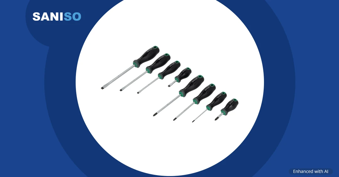 Screwdriver set guide: types, bits and STALCO options at Saniso