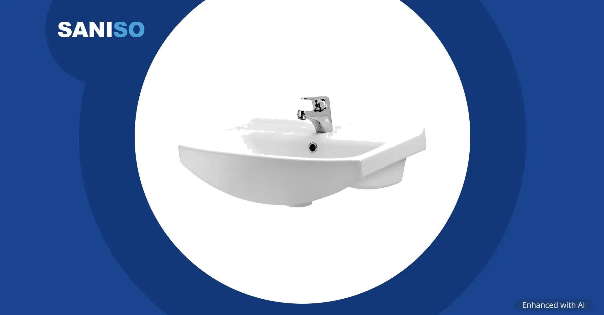 Cersanit Essentials Cersanit New 50 furniture washbasin