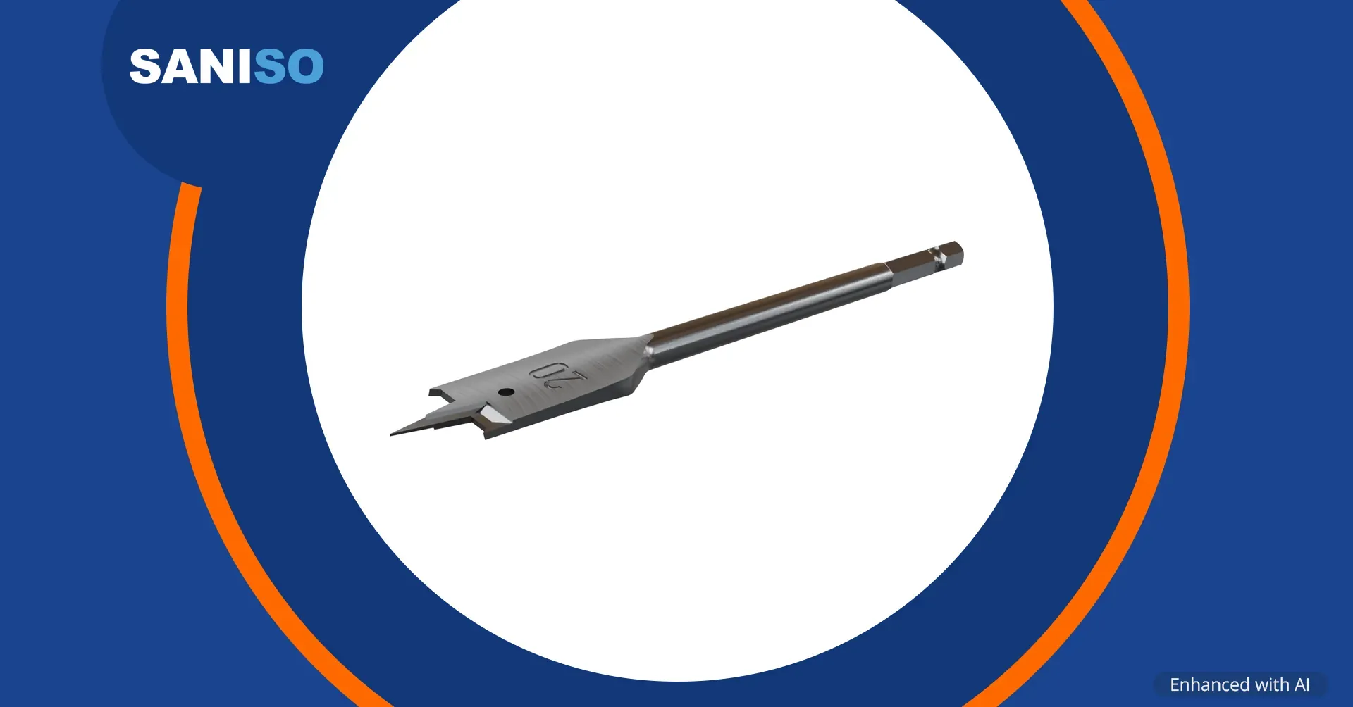 STALCO PERFECT platte houtboor, Ø 20 × 152 mm (S-72021)