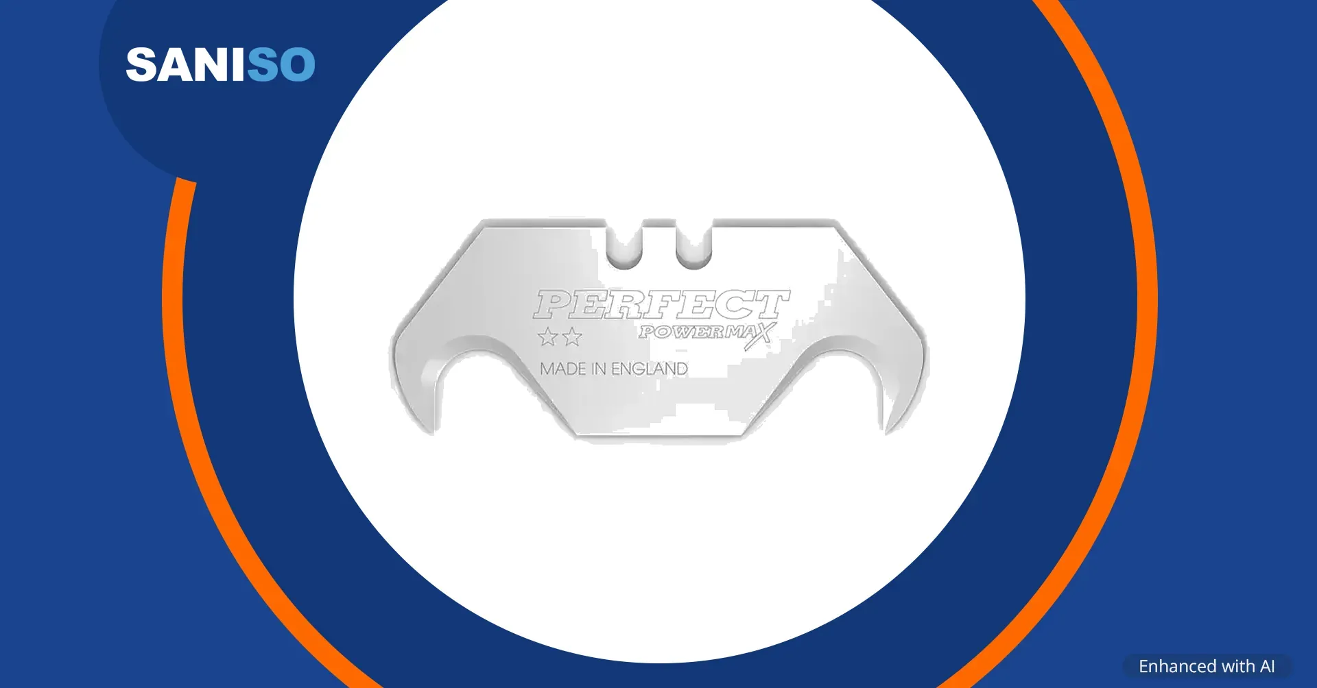 STALCO PERFECT Silver haakmesjes, 0,6 mm, 10 stuks (S-67469)