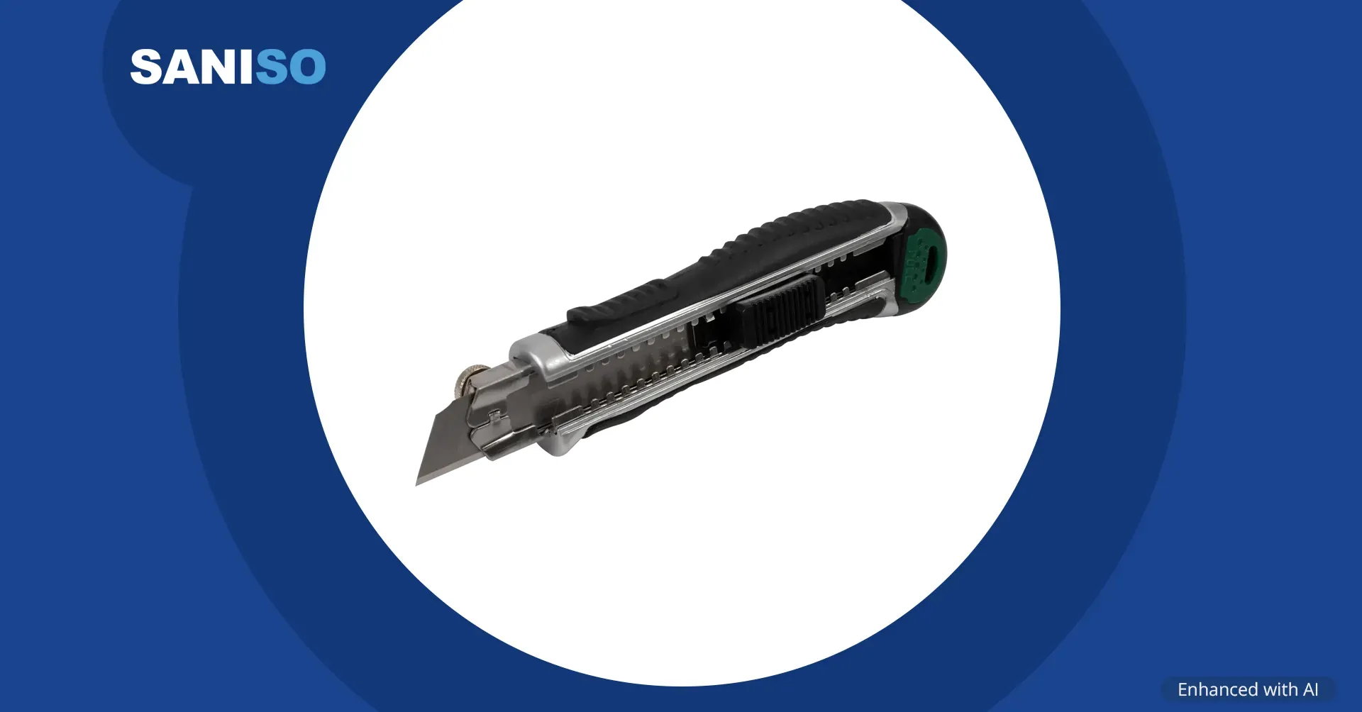 STALCO PERFECT afbreekmes, 18 mm (S-17434)