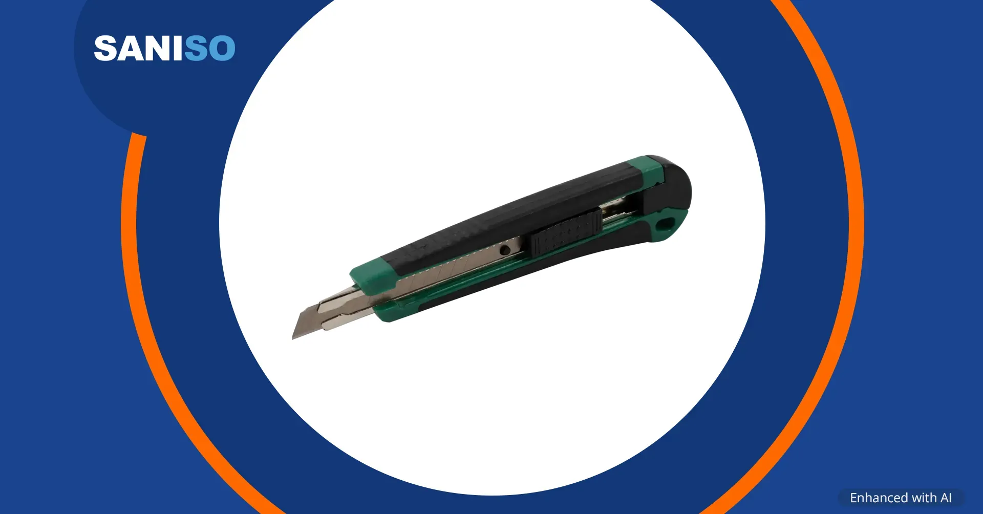 STALCO afbreekmes, 9 mm (S-17429)