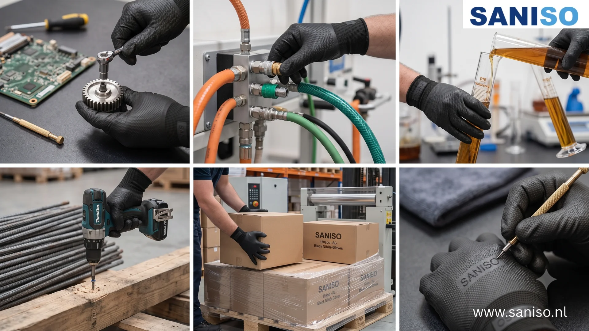 nitrile gloves