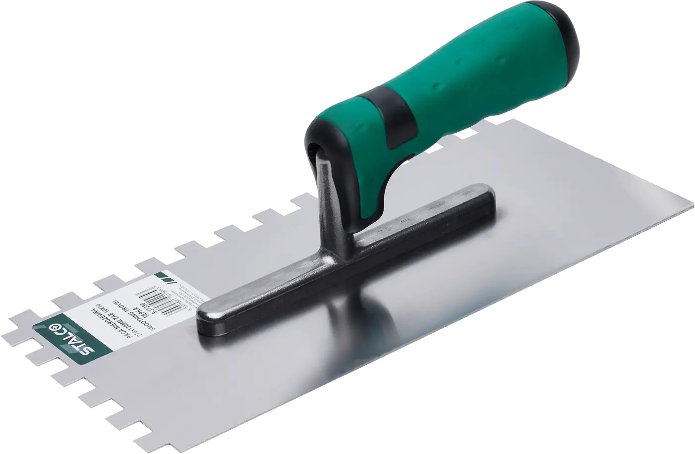 Stainless steel trowel 10 x 10 tooth (5907527915853)