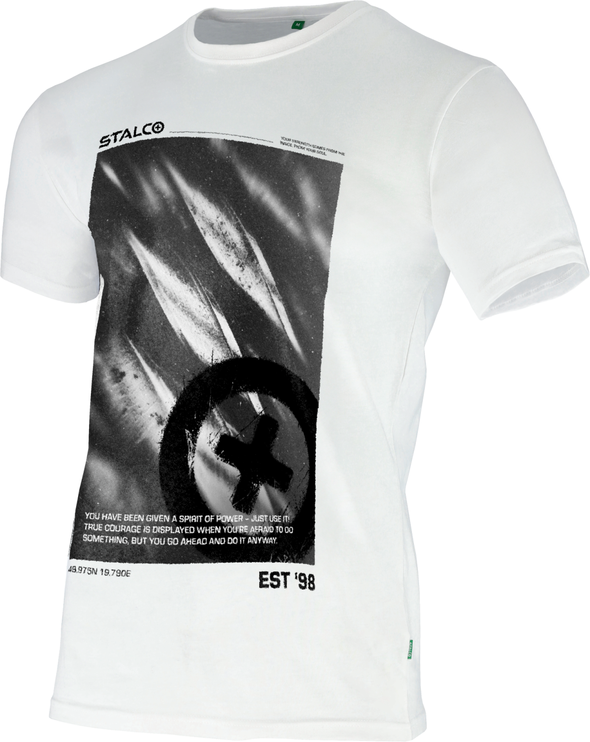 Men's T-shirt BONO STINGER STALCO 2XL White S090696035