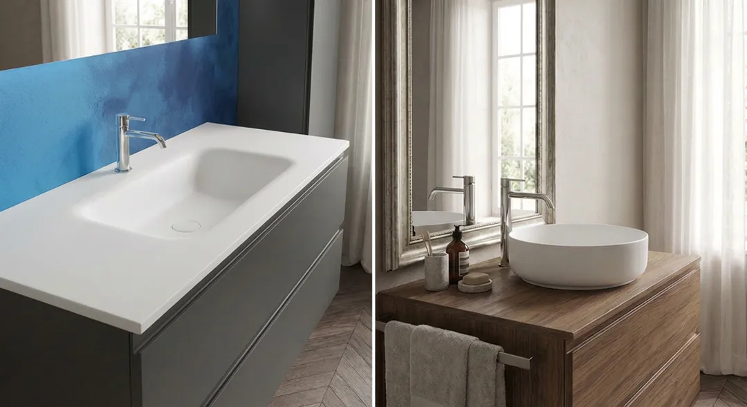 wasbakken-vergelijking