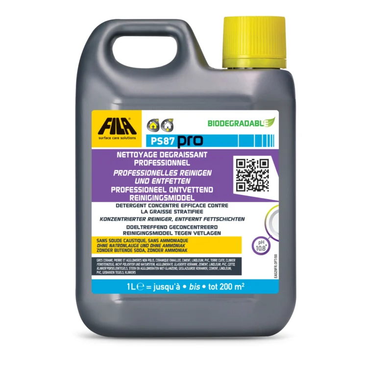 Fila PS87 Pro 1 liter Professional degreaser and cleaner