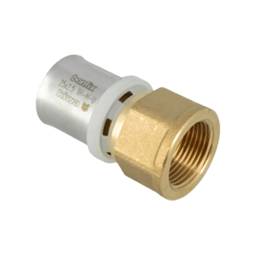 BONFIX Alu-press brass press coupling screw bushing 25 x 3/4 -48730331