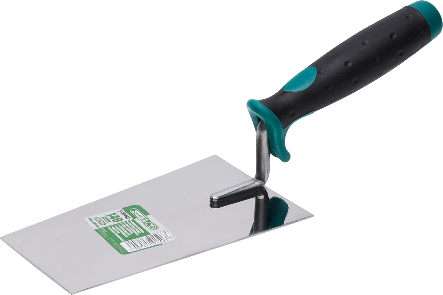 Trapezoidal trowel 160 mm, carbon steel STALCO S-37471