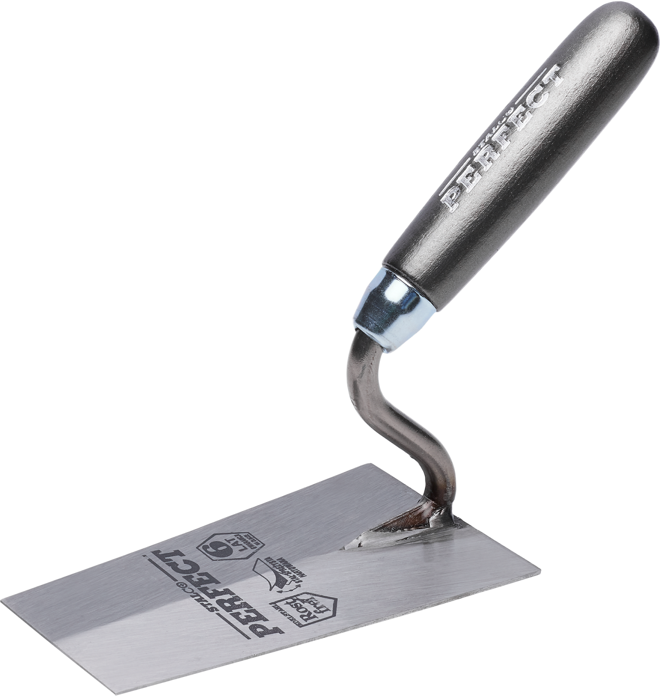 Trapezoid trowel 160 mm STALCO PERFECT S-73026