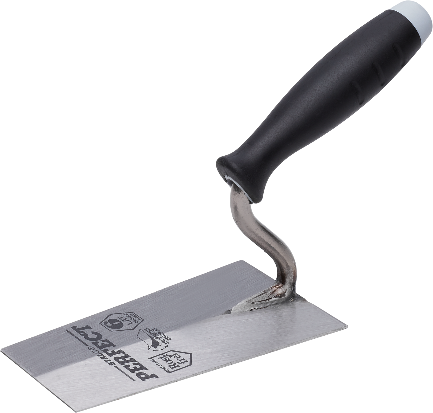Trapezoid trowel 160 mm STALCO PERFECT S-73036