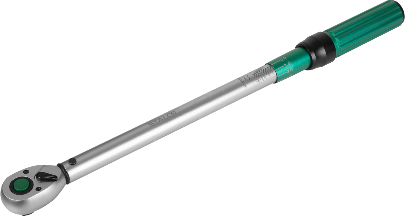 Torque wrench 1/2″ 20-210Nm 72 teeth STALCO S011102210