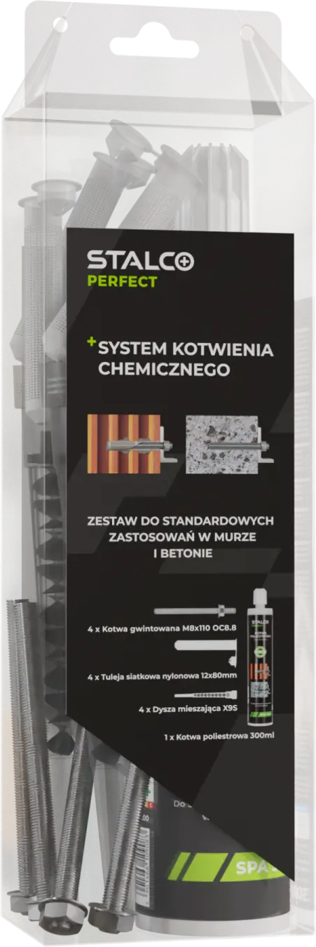 Chemical anchoring system - kit 13 items (5904012162594)