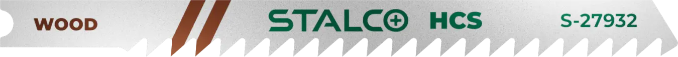 Jig Saw Blades - Wood 2.0x52 2, 0 x 52, uchwyt B&D, kpl. 5 szt. STALCO S-27931