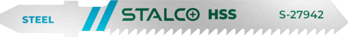 Jig Saw Blades - Metal 1.2x51mm 1, 2 x 51 mm, Bosch holder, set of 5 STALCO S-27941