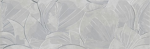 FLOWER CEMENTO LIGHT GREY INSERTO 24X74
