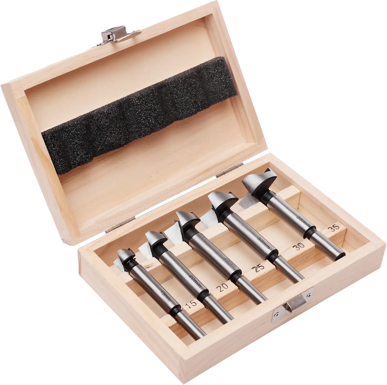 Router bits ∅15 - ∅35mm ø15 - ø35 mm, 5 el. STALCO S-27805