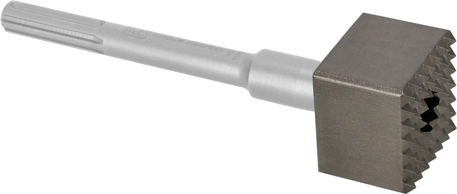 Bush hammer for SDS max chuck 7x7 teeth PERFECT (5905947941605)