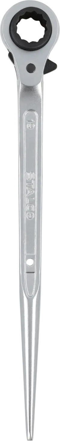 Ratchet for construction works 19x22mm CrV STALCO S011154000