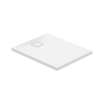 Douchebak Rechthoek TAKO SLIM 100x80x4.5 Wit + Sifon S208-005