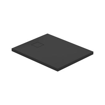 Shower tray rectangle TAKO 100X80X4 black matt S204-041