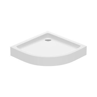 TAKO Douchebak Halfrond 90 x 16 Ingebouwd Paneel S204-004