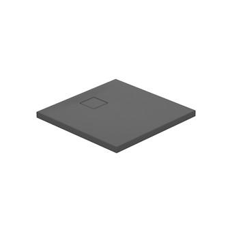 Douchebak Vierkant TAKO SLIM 80 × 80 × 4 cm Grijs + Sifon S932-161