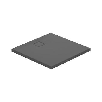 Douchebak Vierkant TAKO SLIM 90 × 90 × 4 cm Grijs + Sifon S932-162