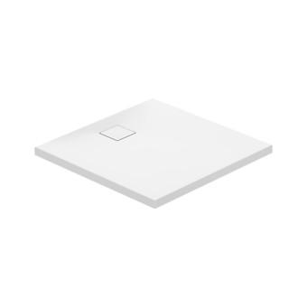 Douchebak Vierkant TAKO SLIM 90 × 90 × 4 cm Wit Mat + Sifon S932-158
