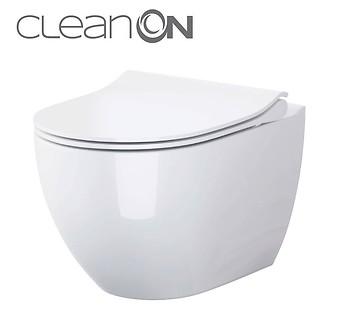 Set B246 ZEN by Cersanit Wandcloset CleanOn met Slim Duroplast Toiletzitting S701-428