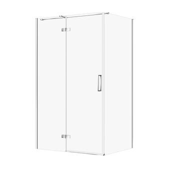 Douchecabine Rechthoekig JOTA 120×90×195 Links Chroom Transparant Glas S160-026