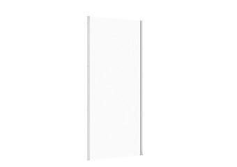 DOUCHEWAND LARGA CHROOM 90×195 TRANSPARANT GLAS S932-132