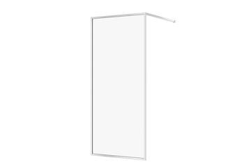 Walk-in LARGA 90×200 chroom transparant glas S932-135