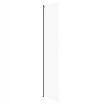 Vaste zijwand voor MILLE walk-in zwart 50×200 S161-016
