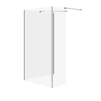 SET B798: Inloopdouche MILLE chroom 90×100×30×200 vaste wand S601-185