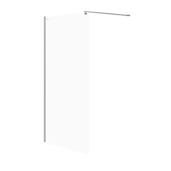 Walk-in MILLE 90x200 black transparent glass S161-008