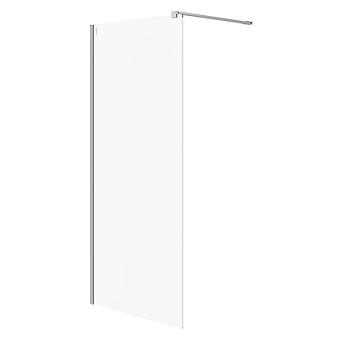 Walk-in MILLE 90×200 chroom transparant glas S161-006