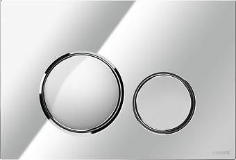 LUNA BY CERSANIT FLUSH BUTTON CHROME GLOSS K97-449
