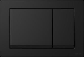 ENTER II BEDIENINGSPLAAT ZWART MAT K97-0574