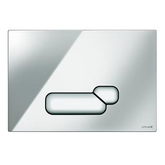 ACTIS BEDIENINGSPLAAT CHROOM GLANS S97-015