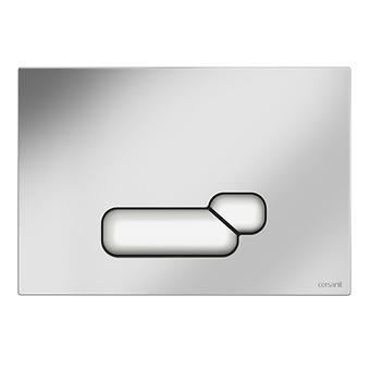 ACTIS BEDIENINGSPLAAT CHROOM MAT S97-016