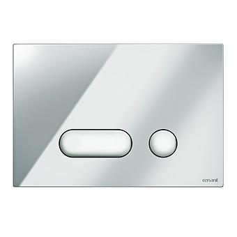 INTERA BEDIENINGSPLAAT CHROOM GLANS S97-020